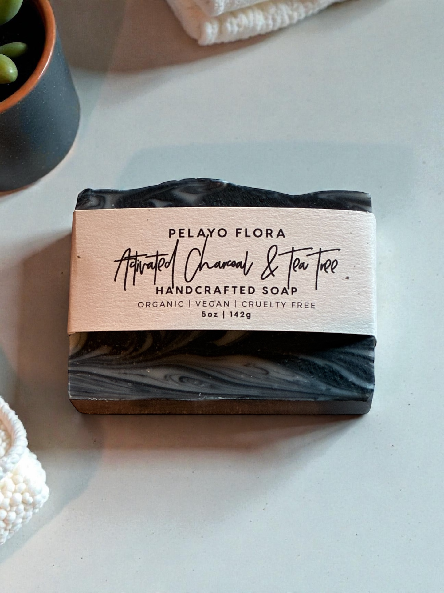 Activated Charcoal & Tea Tree Bar Soap